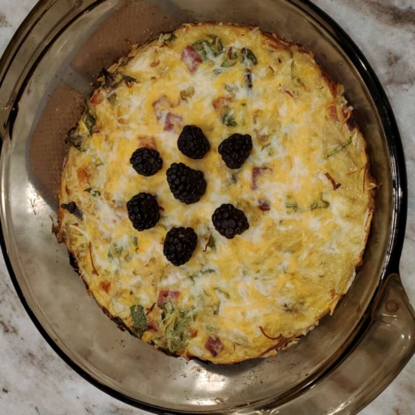 Egg and Hash Brown Pie