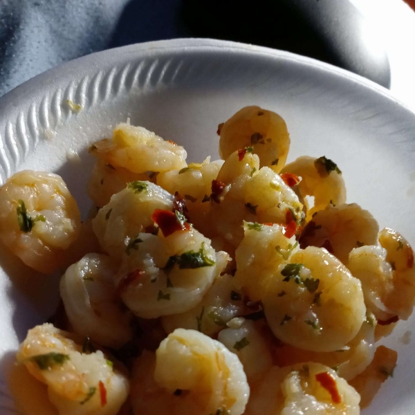 Simple Garlic Shrimp