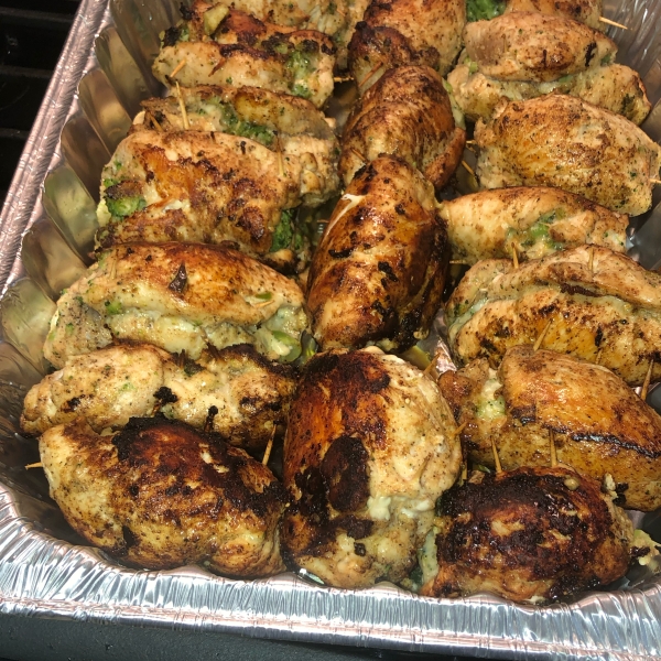 Broccoli Cheese Stuffed Chicken