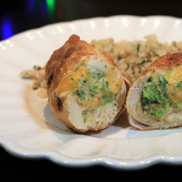 Broccoli Cheese Stuffed Chicken