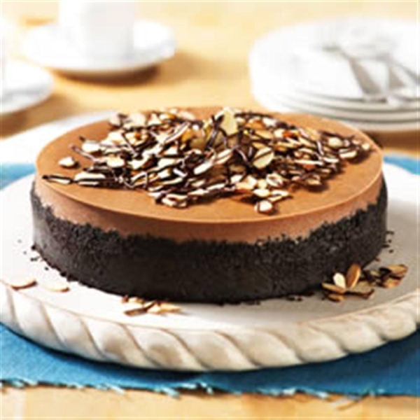 Mocha-Almond Cheesecake
