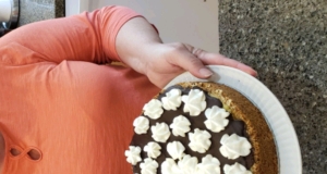 Caramel-Pretzel Cheesecake