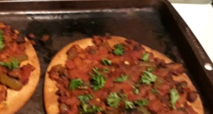 Lahmahjoon (Armenian Pizza)