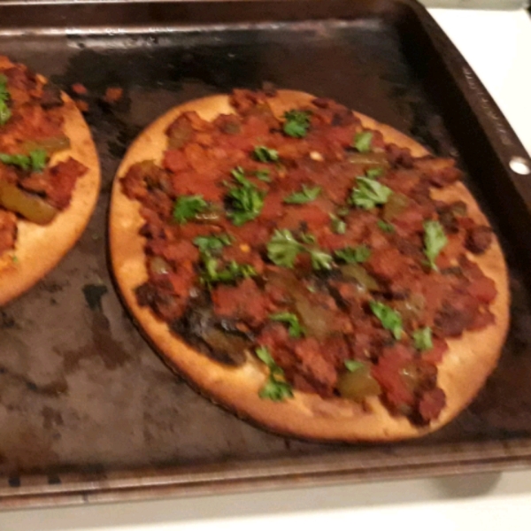 Lahmahjoon (Armenian Pizza)