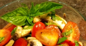 Byrdhouse Marinated Tomatoes and Mushrooms