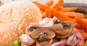 Blue Cheese Stuffed Burgers