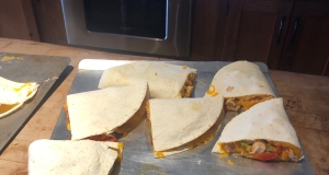 Margarita Chicken Quesadillas