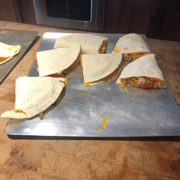 Margarita Chicken Quesadillas