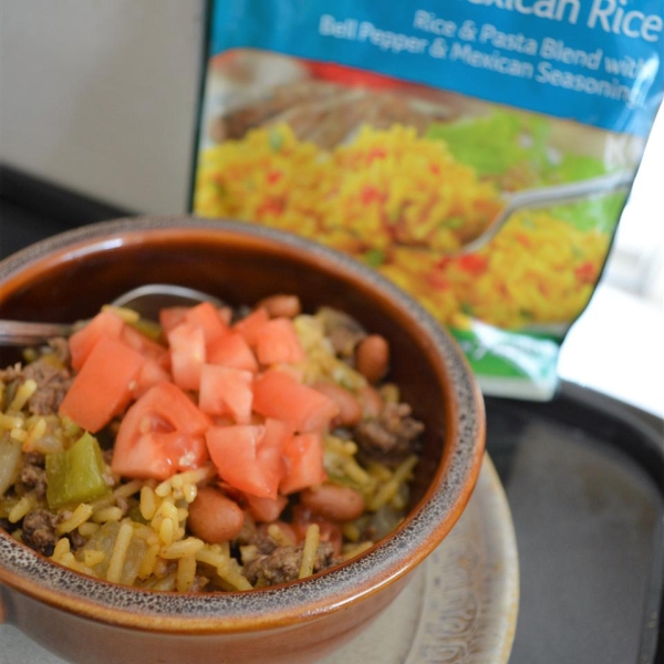 Beefy Naked Burrito Skillet