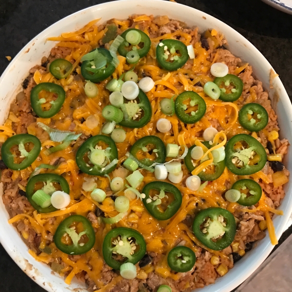 Beefy Naked Burrito Skillet