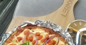 Honey-Roasted Carrot and Goat Cheese Pizza
