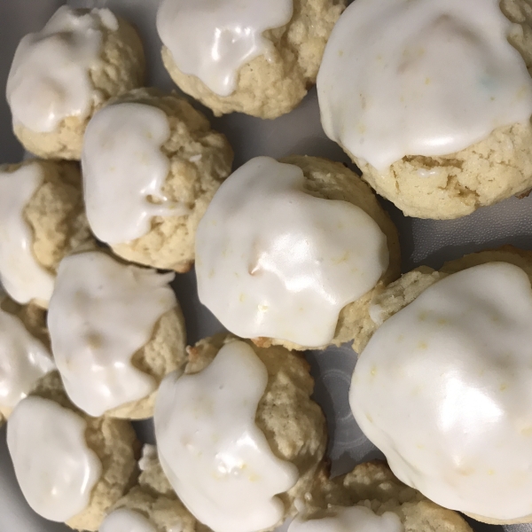 Lemon Pound Cake Cookies