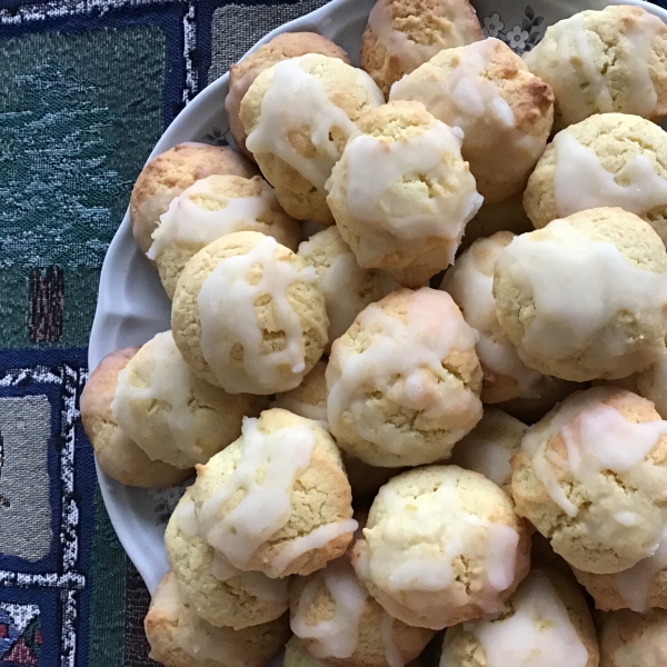 Lemon Pound Cake Cookies