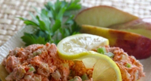 Fruity Red Salmon Salad