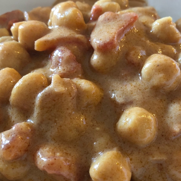 Peanut-Ginger Chickpea Curry