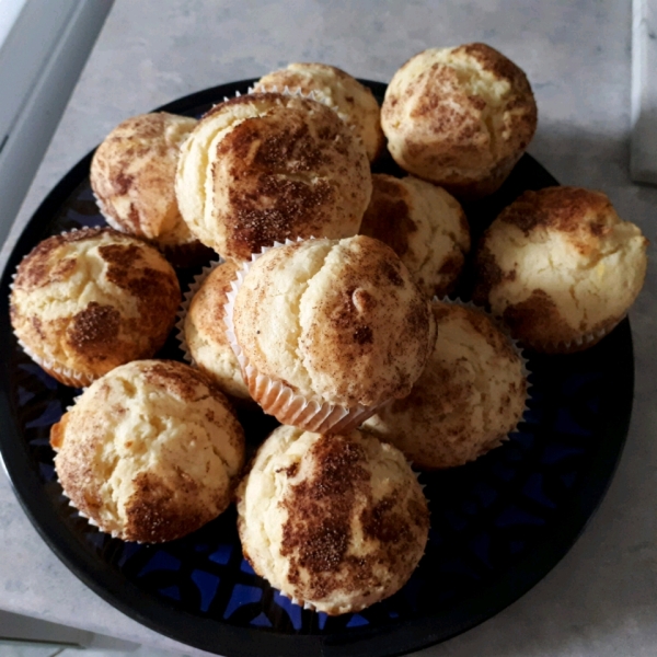 Apple Lemon with Cinnamon Muffins