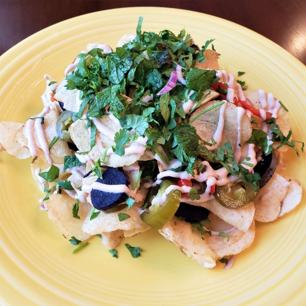Indian Chaat-Inspired Potato Chip Salad