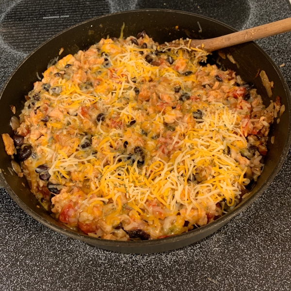 Chicken Burrito Skillet