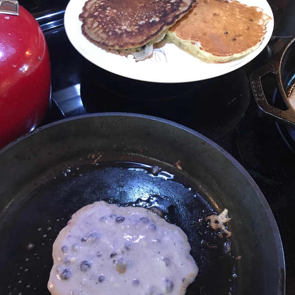 Todd's Famous Blueberry Pancakes
