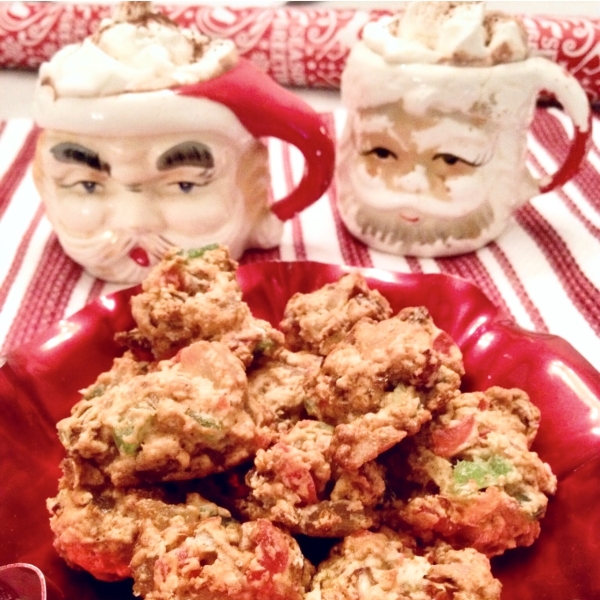 Mom's Christmas Fruitcake Cookies