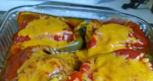 Lancaster County Stuffed Green Pepper Boats