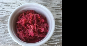 Russian Cabbage and Beet Salad