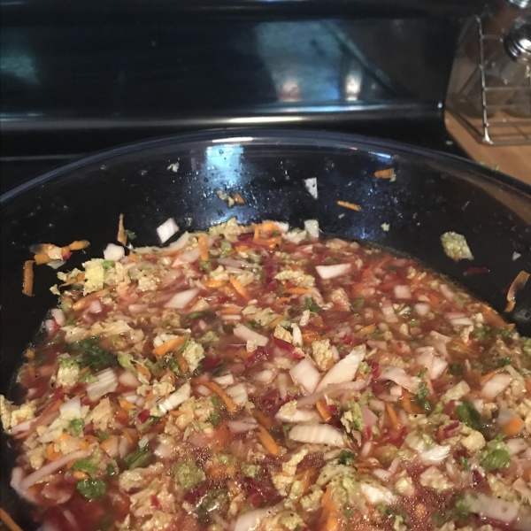 Russian Cabbage and Beet Salad