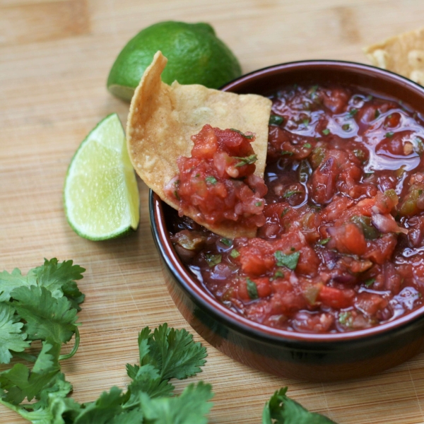 Simple Smoked Salsa