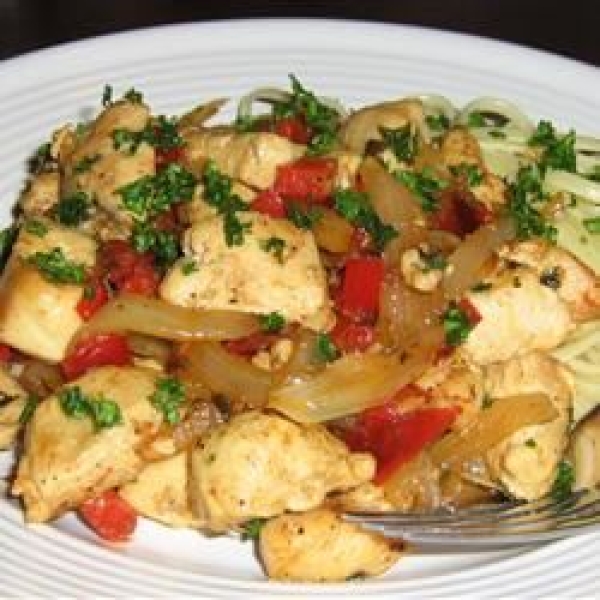 Pepper Chicken Piccata