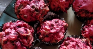 Savoury Beet Muffins