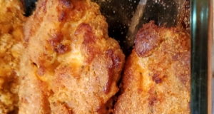 Crispy Juicy Oven-Fried Chicken Breasts