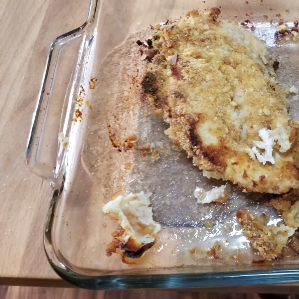 Crispy Juicy Oven-Fried Chicken Breasts