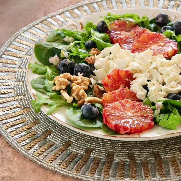 Blood Orange, Blueberry, and Feta Salad