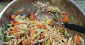 Tropical Apple Carrot Slaw