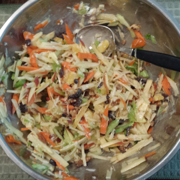 Tropical Apple Carrot Slaw
