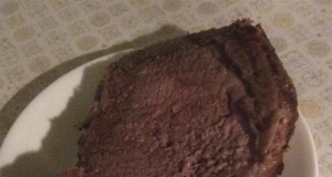 Herbed Prime Rib Roast with Red Wine Sauce