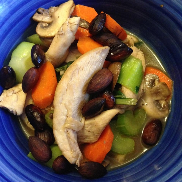 Chinese Almond Chicken Stir-Fry