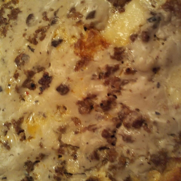 Egg and Sausage Souffle