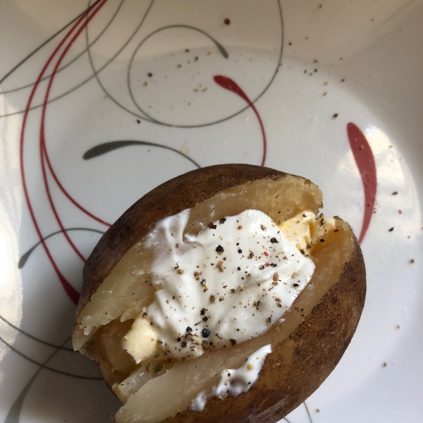 Slow Cooker Baked Potatoes