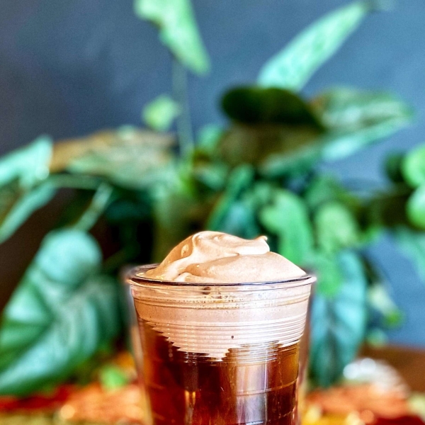 Whipped Iced Hot Chocolate Coffee