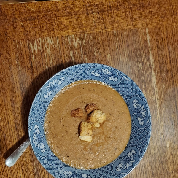 Turkish Red Lentil Soup with Mint