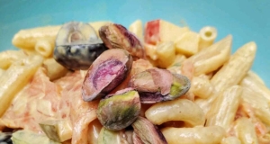 Curried Salmon Pasta Salad