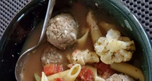 Hearty Italian Meatball Soup