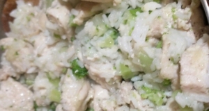 Lemon-Parmesan Chicken and Rice Bowl