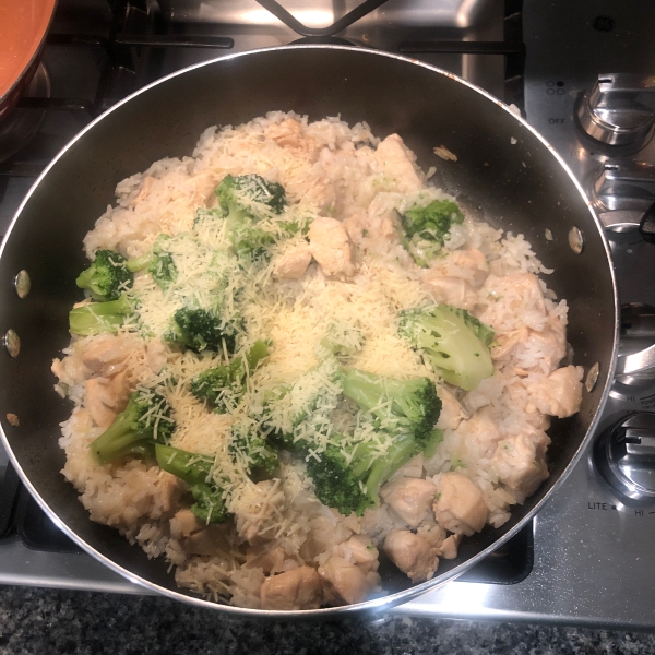Lemon-Parmesan Chicken and Rice Bowl