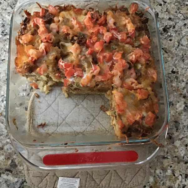 Mexican Potato Sausage Casserole