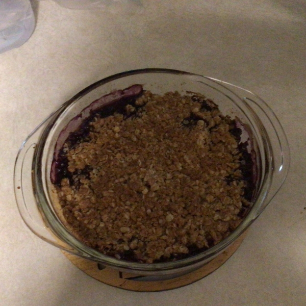 Blueberry Peach Crisp