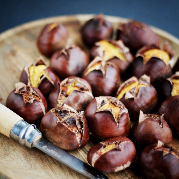 Air Fryer Roasted Chestnuts