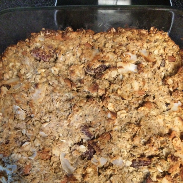 Banana Oatmeal Protein Bars