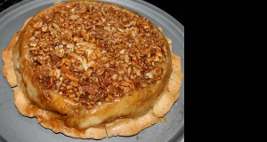 Upside-Down Apple Pecan Pie